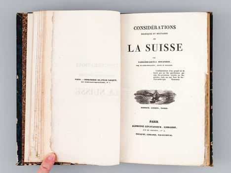 [ Recueil de 6 ouvrages :] Joseph Napoléon jugé par ses contemporains [ Suivi de : ] Notice sur les écrits de Louis-Napoléon Bonaparte [ Suivi de : ] ...