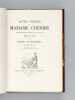 Lettres grecques de Madame Chénier précédées d'une Etude sur sa Vie par Robert de Bonnières. CHENIER, Elisabeth ; BONNIERES, Robert de