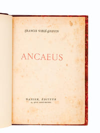 Ancaeus. Poème Dramatique (1885-87)