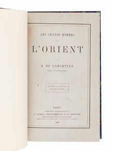 Les Grands Hommes de l'Orient. Mahomet - Tamerlan - Le Sultan Zizim