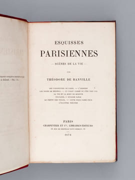 Esquisses Parisiennes. Scènes de la vie [ On joint : ]  La Lanterne magique. Petites Etudes [ Edition originale ] [ On joint : ] Nous Tous. Poésies ...