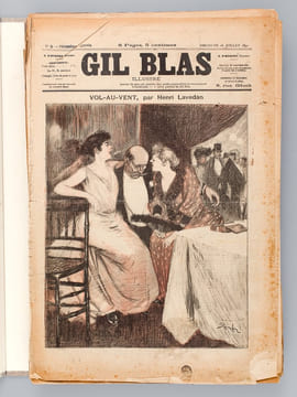 Gil Blas illustré ( Ensemble sous chemise de 98 numéros de 1891 à 1893) Première Année. Numéros 5, 10, 12, 14 à 23, 25 à 27, Deuxième Année : Numéros ...