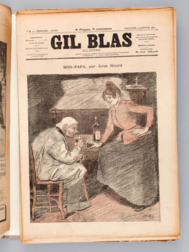 Gil Blas illustré ( Ensemble sous chemise de 98 numéros de 1891 à 1893) Première Année. Numéros 5, 10, 12, 14 à 23, 25 à 27, Deuxième Année : Numéros ...