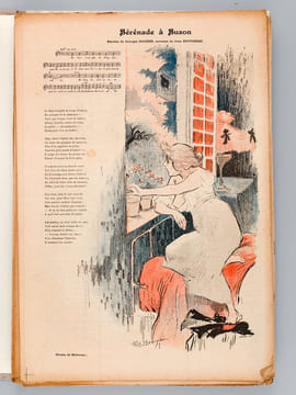 Gil Blas illustré ( Ensemble sous chemise de 93 numéros de 1894 à 1897) Quatrième Année. Numéros 1 à 7, 13, 14, 35, 37, 17 novembre ; Cinquième Année ...