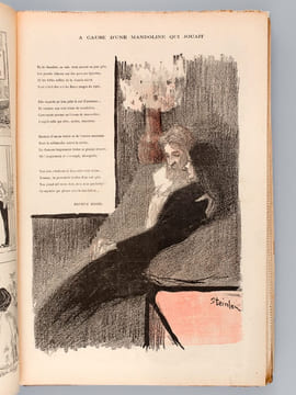 Gil Blas illustré ( Ensemble sous chemise de 93 numéros de 1894 à 1897) Quatrième Année. Numéros 1 à 7, 13, 14, 35, 37, 17 novembre ; Cinquième Année ...