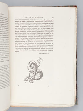 Gazette des Beaux-Arts. Courrier Européen de l'Art et de la Curiosité. Année 1859 - Tome 4[ Exemplaire sur papier de hollande - De la Bibliothèque ...