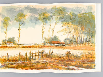 Forêt Voisine (2 Volumes - Complet) [ Un des 7 exemplaires sur Auvergne avec une aquarelle originale ]