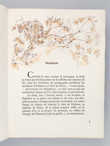 Forêt Voisine (2 Volumes - Complet) [ Un des 7 exemplaires sur Auvergne avec une aquarelle originale ]