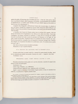 Numismatique de l'Académie des Sciences Belles-Lettres et Arts de Lyon. MORIN PONS, Mr Henry