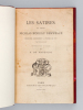 Les Satires du Sieur Nicolas Boileau Despréaux réimprimées conformément à l'édition de 1701 dite édition favorite. BOILEAU DESPREAUX, Nicolas ; ...