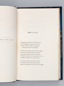 Chez les Poètes. Etudes, traductions et imitations en vers par l'auteur de Iambes [ Edition originale ]
