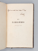 Les Familières. Epîtres en vers [ Edition originale - Livre dédicacé par l'auteur ]. ANCELOT, Jacques