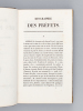 Biographie des Préfets, depuis l'organisation des Préfectures (3 mars 1800) jusqu'à ce jour. Anonyme