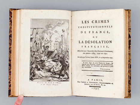 De la Liberté et de la Licence de la Presse [ Edition originale ] [ Suivi de : ] Les Crimes Constitutionnels de France, ou La Désolation Française, ...