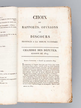 Choix de Rapports, Opinions et Discours prononcés à la Chambre des Députés par MM. Benjamin Constant, Foy Manuel, Casimir Perrier, Girardin, Camille ...