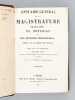 Annuaire Général de la Magistrature française du Notariat et des Officiers Ministériels [ Edition originale - Livre dédicacé par l'auteur ] . JOYE, M. ...