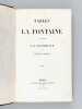 Fables de La Fontaine (2 Tomes ) Edition illustrée par J.-J. Grandville.. LA FONTAINE, Jean ; GRANDVILLE, J.-J. 