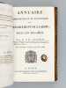 Annuaire administratif et statistique du Département de la Seine, pour l'An XIII - 1805 [ Edition originale ]. ALLARD, P. J. H.