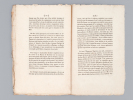 Mémoire justificatif du Duc de Raguse [ à la Proclamation datée du Golfe de Juan, le 1er Mars 1815 ]. DUC DE RAGUSE, Maréchal ; [MARMONT ]