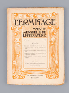 L'Ermitage. Revue Mensuelle de Littérature. 12e Année - 1901 (11 Numéros sur 12 - Sans le numéro 3)
