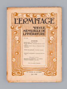 L'Ermitage. Revue Mensuelle de Littérature. 13e Année - 1902 (11 Numéros sur 12 - Sans le numéro 2)