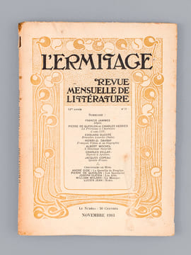 L'Ermitage. Revue Mensuelle de Littérature. 14e Année - 1903 (11 Numéros sur 12 - Sans le numéro 12). Collectif ; JAMMES, Francis ; NIETZSCHE, ...