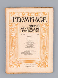 L'Ermitage. Revue Mensuelle de Littérature. 14e Année - 1903 (11 Numéros sur 12 - Sans le numéro 12)