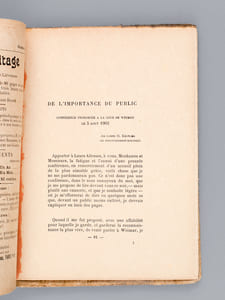 L'Ermitage. Revue Mensuelle de Littérature. 14e Année - 1903 (11 Numéros sur 12 - Sans le numéro 12)