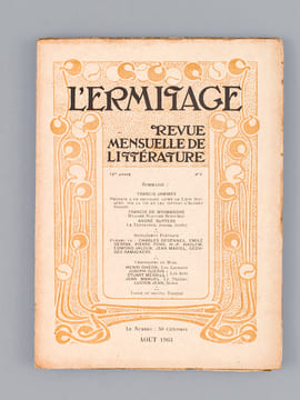 L'Ermitage. Revue Mensuelle de Littérature. 14e Année - 1903 (11 Numéros sur 12 - Sans le numéro 12). Collectif ; JAMMES, Francis ; NIETZSCHE, ...