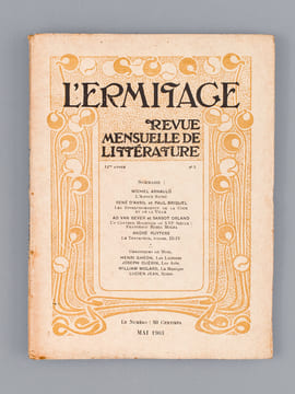 L'Ermitage. Revue Mensuelle de Littérature. 14e Année - 1903 (11 Numéros sur 12 - Sans le numéro 12). Collectif ; JAMMES, Francis ; NIETZSCHE, ...