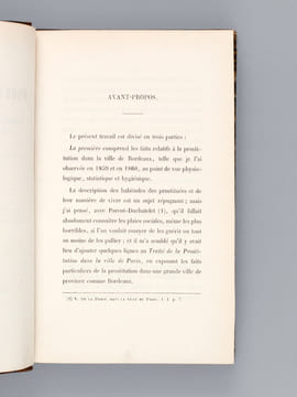 Mémoire sur la Prostitution publique et Parallèle complet de la Prostitution romaine et de la Prostitution contemporaine [ Edition originale ] [ Suivi ...