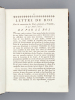 [ Mémoires ministériels 1789 - 1790 : recueil de 39 Titres ] Lettre du Roi pour la Convocation des Etats-Généraux à Versailles le 27 avril 1789, et ...