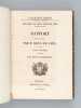 Cour des Pairs. Affaire du Mois d'Avril 1834. Rapport fait à la Cour par M. Girod (de l'Ain) (4 Tomes - Complet) [ Edition originale ] Tome I : ...