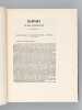 Rapport de la Commission d'Enquête sur l'Insurrection qui a éclaté dans la journée du 23 Juin et sur les événemens du 15 Mai (3 Tomes - Complet) [ ...