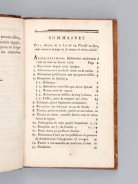 Notice de la Loi du 14 Ventôse an VII, relative aux Domaines engagés par l'Ancien Gouvernement. Suivi des Rapports des Commissions nommées par les deux Conseils ; & des Dispositions principales de l'Edit de 1566