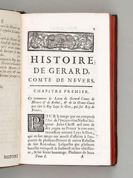 Histoire de Très Noble et Chevaleureux Prince Gérard, Comte de Nevers et de Rethel, et de la Très Vertueuse et sage Princesse Euriant de Savoye sa ...