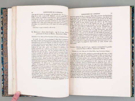 [ Recueil relatif à l'attentat du 16 avril 1846 ] Cour des Pairs. Attentat du 16 avril 1846. Liste des Témoins [Suivi de : ] Cour des Pairs. Attentat ...