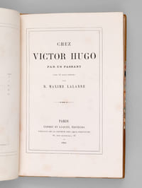 Chez Victor Hugo par un Passant