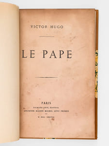 Le Pape [ Edition originale ]