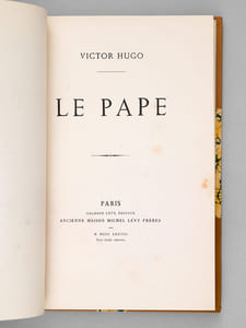 Le Pape [ Edition originale ]