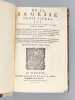 De la Sagesse Trois Livres, par Pierre Charron Parisien, Docteur ès Droicts. CHARRON, Pierre