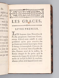 Les Grâces et Psyché entre les Grâces ; traduites de l'Allemand de M. Wieland, par M. Junker [ Suivi de : ] Louise, ou le Pouvoir de la Vertu du Sexe. Conte Moral traduit de l'allemand, Par M. Junker