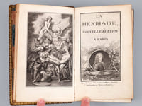 La Henriade (2 Tomes - Complet) [ Avec les figures avant la lettre ]