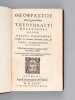 [ Theophrastou ethikou Charakteres ] Theophrasti Notationes Morum. Isaacus Casaubonus recensuit, in Latinum sermonem vertit, & Libri Commentario ...