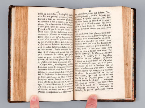 [ Recueil de 6 lettres de Fénelon à Bossuet, en éditions originales ] Lettre de M. Larcheveque Duc de Cambray à M. l'Eveque de Meaux Pour répondre à ...
