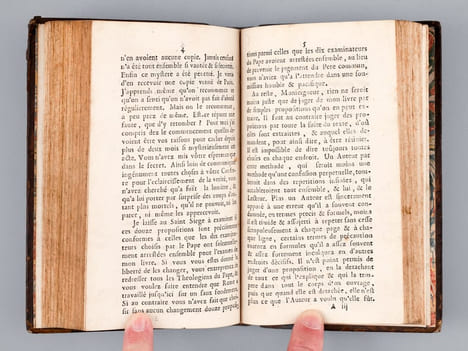 [ Recueil de 6 lettres de Fénelon à Bossuet, en éditions originales ] Lettre de M. Larcheveque Duc de Cambray à M. l'Eveque de Meaux Pour répondre à ...