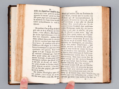 [ Recueil de 6 lettres de Fénelon à Bossuet, en éditions originales ] Lettre de M. Larcheveque Duc de Cambray à M. l'Eveque de Meaux Pour répondre à ...