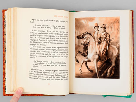 Les Filles du Feu. Sylvie, Jemmy, Octavie, Isis, Emilie. Neuf hors-texte de Roubille. NERVAL, Gérard de
