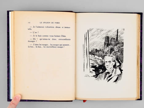 Le Spleen de Paris. Dix hors-texte de Pierre Cabanne. BAUDELAIRE, Charles ; (CABANNE, Pierre)