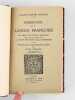 Remarques sur la Langue Françoise. Fac similé de l'édition originale. FAVRE DE VAUGELAS, Claude ; (STREICHER, Jeanne)